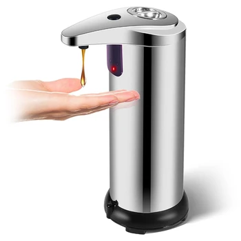 1 бр. автоматични захранващи сапун инфрачервен датчик за Движение Умен опаковка сапун за ръце за Кухня Баня