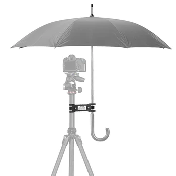 1 бр, скоба за чадър за фотоапарати, осветителна стойка, държач за статив, скоба-група, аксесоари за фото студио