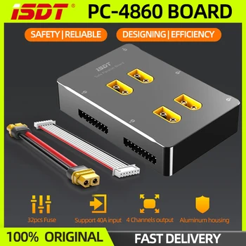 ISDT PC-4860 Lipo Зарядно Устройство за 1-8 S XT60 Безопасна Такса Паралелна Зареждане Баланс зарядно устройство ще захранване на Табела За RC FPV Зарядно Устройство