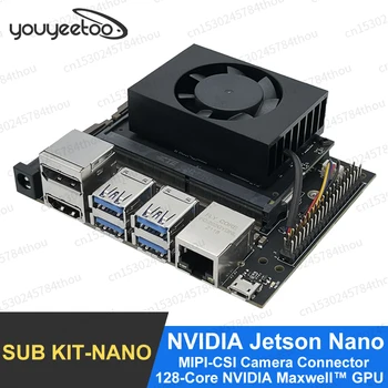 Leetop sub kit nano nvidia в jetson nano B01 основната board комплект платка за развитие на дънната платка 128-ядрен четириядрен процесор Maxwell ARM магистрала a57