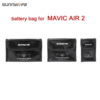 Sunnylife DJI Mavic Air 2 LiPo Безопасна чанта Взрывозащищенная защитна чанта за съхранение на батерията Mavic Air 2