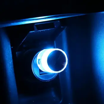 Авто разсеяна светлина, Мека светлина декоративно мини-авто интериор USB LED Light за кола 