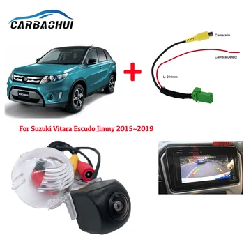 Автомобилна Звездна Камера за Нощно Виждане за Обратно виждане За Suzuki Vitara Escudo Jimny 2015 ~ 2017 2018 2019 CCD full HD
