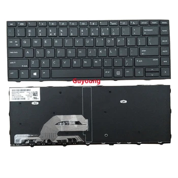 Американска клавиатура за лаптоп HP Probook 440 G6 445 G6 английска клавиатура