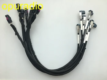 Безплатна доставка Изцяло нов кабел LVDS тел видео линия USB100CM за автомобили VW, BMW, Audi, Mercedes GPS Навигация аудио