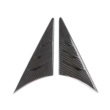 Декоративна украса странично триъгълна спойлер Огледала за обратно виждане от настоящето въглеродни влакна за Toyota Supra