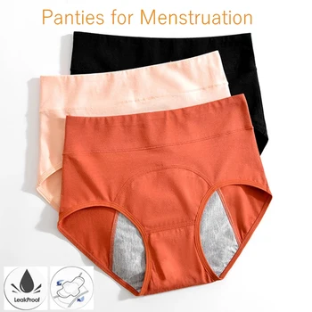 Женски Физиологични панталони, Херметически затворени, за менструация, Дамско Бельо, чорапогащи, период на менструация, памучни Безшевни гащи за здравето, топли
