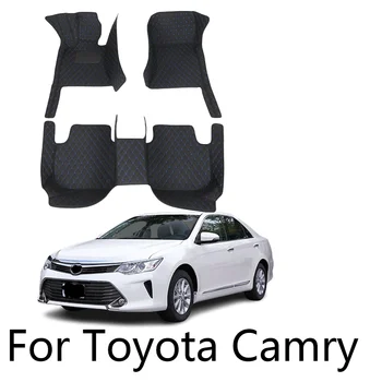 За Toyota Camry 8th XV70 2022 2023 2020 2021 2019 2018 Автомобилни Постелки Аксесоари За Полагане на Килими По Поръчка Непромокаеми Постелки за Носене