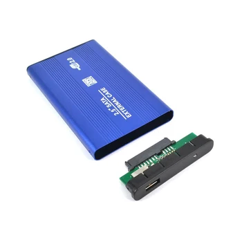 Корпуса на Твърдия Диск от алуминиева Сплав 2,5 инча с интерфейс USB 2.0 SATA, Корпус Външен твърд Диск За 2,5 