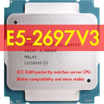 Процесор Intel Xeon E5 2697V3 E5 2697 V3 14-ядрен 2,60 Ghz LGA 2011-3 ПРОЦЕСОР HUANANZHI X99 F8 дънна Платка за комплект Intel xeon