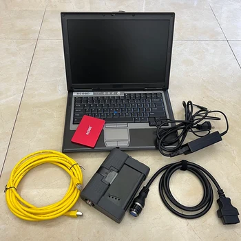 Скенер ДИАГНОСТИКА на BMW ICOM А2 за Bmw Diagnostic Scanner Plus HDD SSD в лаптопа D630 (4G) Windows10 Expert 3в1 Готов за употреба