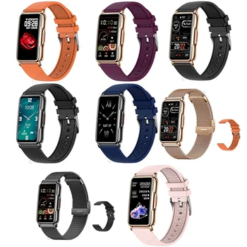 Смарт часовници за жени и мъже, свързан Bluetooth телефон, музикален фитнес, спортен гривна, монитор сън