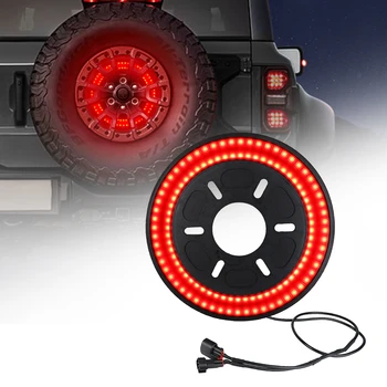 стоп-сигнали на 3-та гуми червен цвят, за да Ford Bronco 2021 2022 2023 -се Намират аксесоари за 2-те или 4-те врати