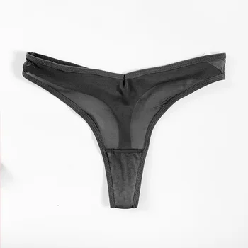 Т-образни Панталони, Прозрачни Секси бельо с ниска талия дамски прашки голям размер едро