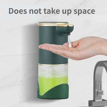 Умни напълно автоматични дозатори за течен сапун за баня, кухненски индукция на битови стенни аксесоари, захранващи сапун