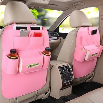 Чанта за съхранение на столчето за кола, предотвращающая Удар на детето, Чаша за вода, Органайзер за пътуване, автомобилни аксесоари, Аксесоари за интериора