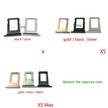 10 бр. за Iphone X XR XS Max Слот за sim-карти на Притежателя на тавата за четене сим-карти