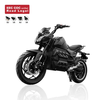 2023 Едро на Електрически Мотоциклет 72v 5000w 8000w ЕИО СОС RoadLegal Мотоциклети По поръчка 120Ah WUXI E Motorcycle Moto Electrica