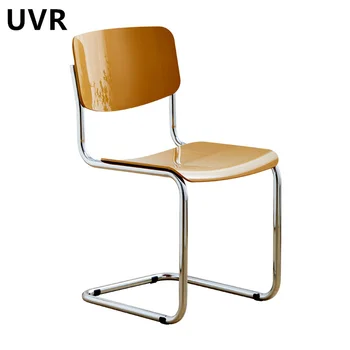 UVR Стол за Хранене Нов Креативен Стол с възможност за сгъване на облегалката, Женски Стол За Грим, Всекидневни Слаб Стол, Стол за офис, Ресторант столове
