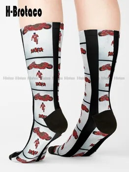 Бестселър - Акира Poster Merchandise Чорапи Мъжки Чорапи Удобни Най-Добрите Спортни Чорапи За Момичета Harajuku Gd Хип-Хоп Карикатура Ежедневното Изкуство