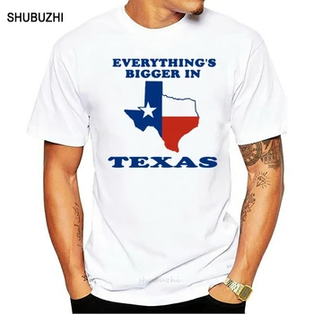 В Тексас всичко е повече тениска с чувство за хумор за възрастни, мъжки t-shirt, забавен подарък, новост От нас, тениска с новите тенденции