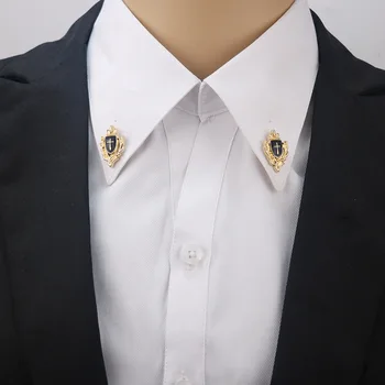 Висококачествени мъжки Брошка във формата на кръст от с сплав, бизнес Ежедневни Брошки за банкет, яка, обтегач за ризи, иконата за костюми, жени
