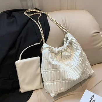 Дамски чанти-голяма пазарска чанта през рамо от изкуствена кожа, по-голямата голям чанта през рамо, ретро пазарска чанта, корейската проста однотонная чанта