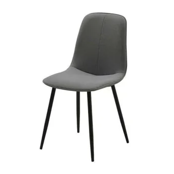 Дизайнерски трапезни столове за ресторант, дневен тракт, модерен ергономичен сиво кресло за медитация, Мебели Nordic Sillas