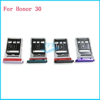 За Huawei Honor 30 Lite 30S Слот за SIM-карти, слот за притежателя на картата, Дубликат част