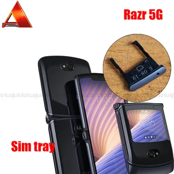 за Moto Razr 5G притежателя на тавата за SIM-карти, слот за четене на SD карти, адаптер