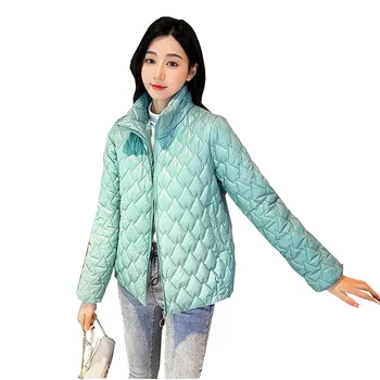 Лесно кратко свободно памучни палто дамско зимно ново утолщенное памучни палто 2023, зимно палто, женски пуховик