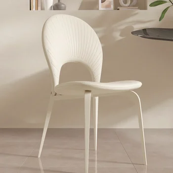 Метални Модерни трапезни столове За кухни, спални, почивка, страхотни трапезни столове, изчистен дизайн, страхотна мебели Cadeiras De Jantar