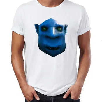 Мъжки t-shirt Unix с изображение на лицето на трол Valheim Troll с принтом