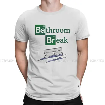 Почивка в банята Модни тениски Breaking Bad Мъжки градинска тениска от плат Harajuku с кръгло деколте