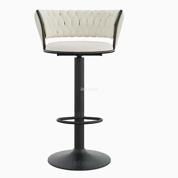 Столчета за хранене, с акцент в трапезария, Бар столове, Луксозни Дизайнерски Столчета за хранене, Тоалетка, Съвременен желязо шезлонг, Висока Бар Мебели BY016
