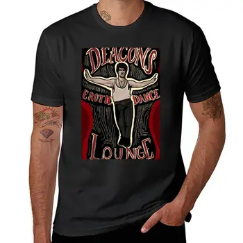 Тениска What We Do In The Shadows Deacon's Erotic Dance Lounge, летни потници, облекло, с аниме, тениска на поръчка, мъжки високи тениски