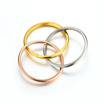 Тринити-заплетена пръстени-ленти за жени и момичета, пръстени-кръстчета от неръждаема стомана, минималистичное пръстен-обещание за любов