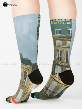 Френски чорапи за изпращане, Черни Футболни чорапи, Висококачествен Сладък Елегантен Сладък Кавайный карикатура, сладък памук в стил Харадзюку, Коледен подарък