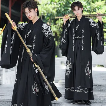 Ханбок, Нов Древен стил, яке с голям ръкав, мъжки даоистки дреха, наметало, костюм